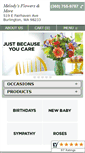 Mobile Screenshot of melodysflowers.com